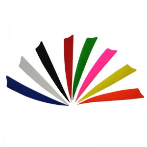 NIKA Íjászat 172312 4inch Feather Shield íjászat Mindenféle Arrow Fletching Shooting