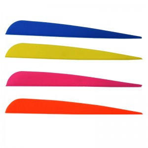 NIKA Íjászat 170009 5inch Streamline TPU Vane íjászat Mindenféle Arrow Shooting