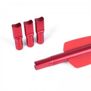 R9 ek íjászat Inset alumíniumnyílnocks az íjászat Crossbownyíl vadászat