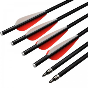 Elong Outdoor 117011 16inch OD8mm 8031 ​​Üvegszálas csavarok Íjászat Vadászat használata Crossbow Bolt