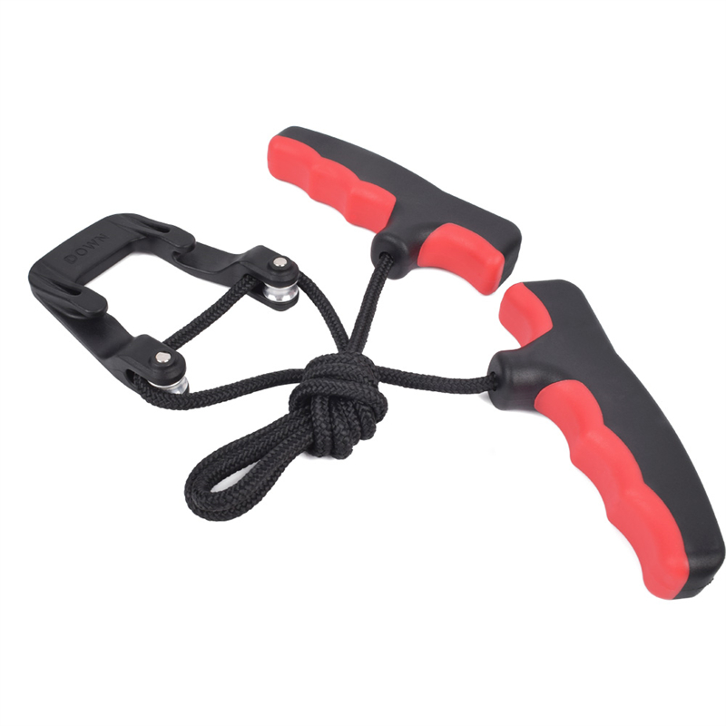 NIKA Íjászat 454002-06 Crossbows Rope Double Handle Crossbows Rope Cocker Aid Cocking karakterlánc eszköz