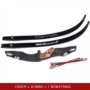 Nika Archery 220053 60 hüvelykes visszatérő íj 17 hüvelykes ILF RH/LH Riser Target Sport Shooting&Hunting