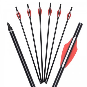 Elong Outdoor 110300-01 20inch Airgun alumíniumnyéllel Crossbow Bolt Íjászat Arrow lövészeti felszerelés