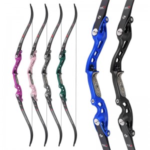 Nika íjászat ET-10 62 hüvelykes RH alumínium ILF 19 hüvelykes emelkedő visszatérő íj